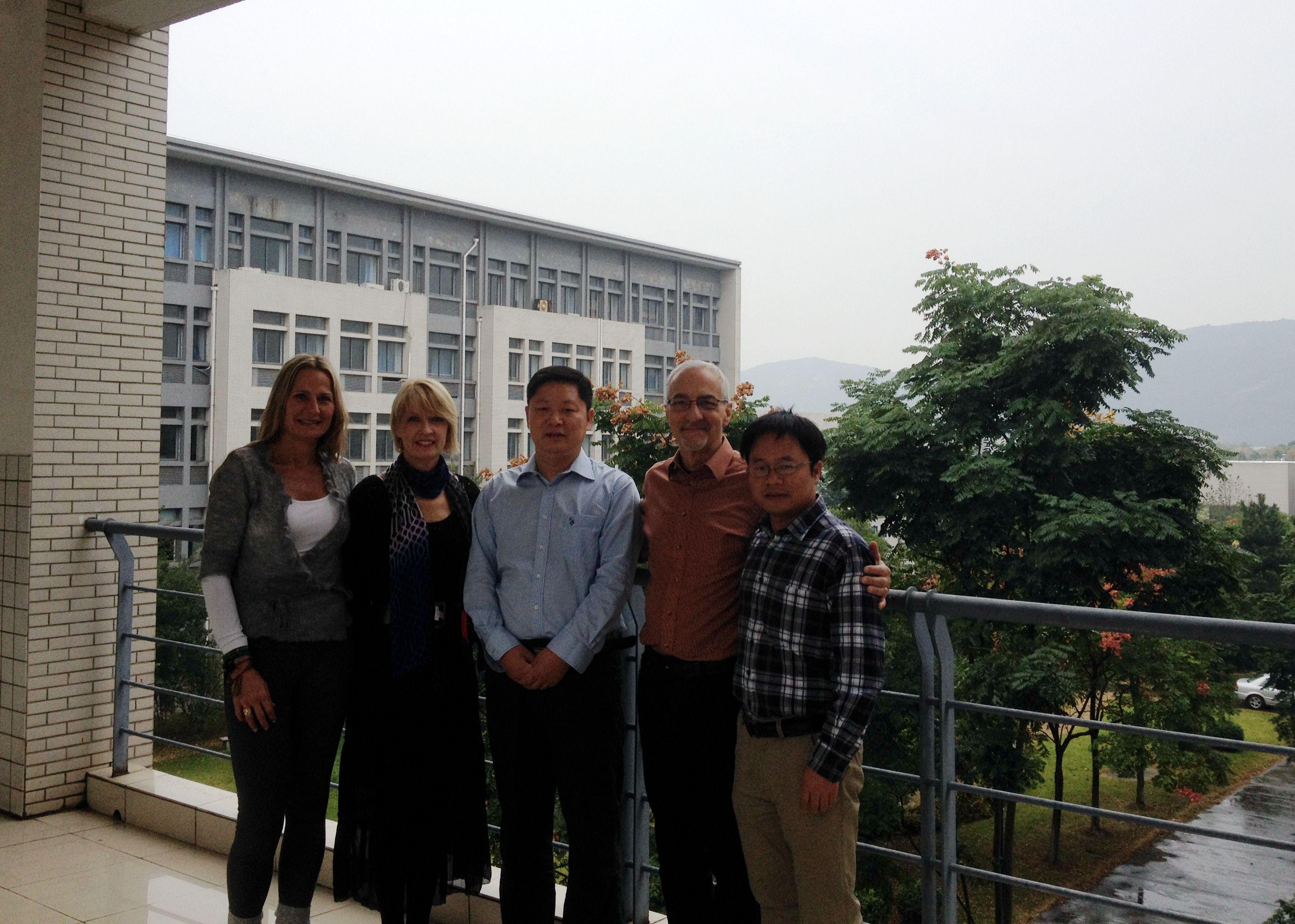 美国宾州州立大学教授来访我院商谈本科教学国际化合作项目