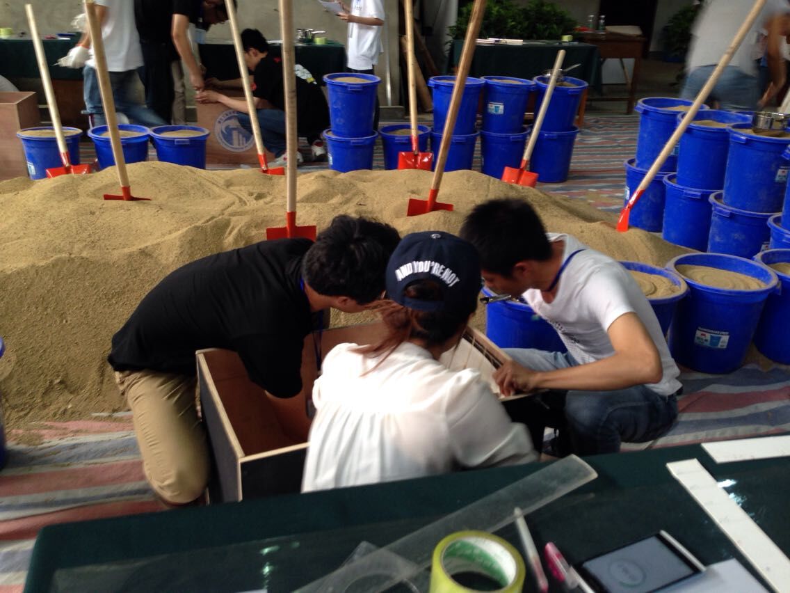 环土学子在第二届全国大学生加筋土挡墙设计大赛总决赛中喜获佳绩