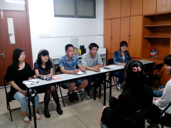 环土学院学生会艺术团竞选面试