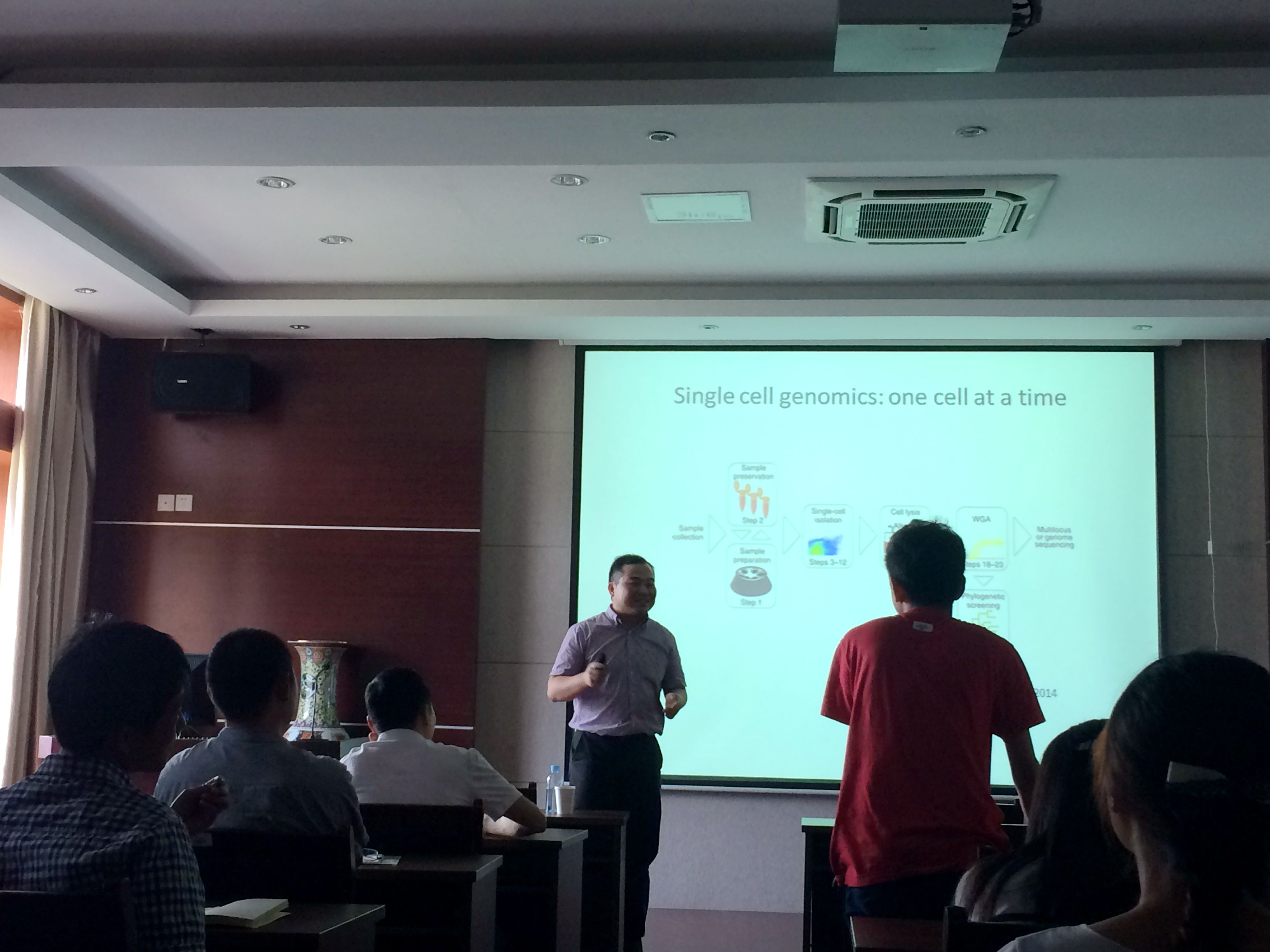 香港中文大学罗海伟教授来我院开展学术交流
